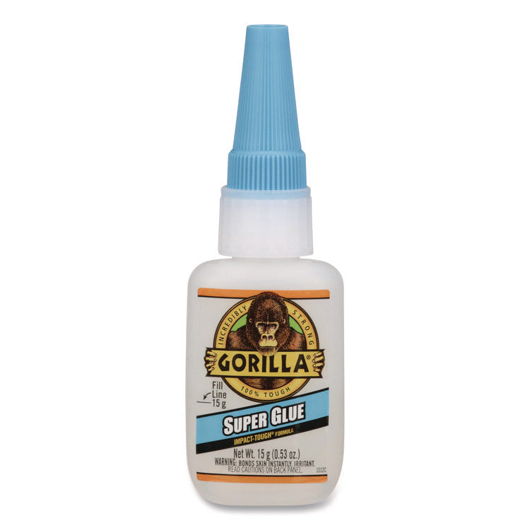 Super Glue, 0.53 Oz, Dries Clear