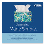 Hand Towels, POP-UP Box, Cloth, 1-Ply, 9 x 10.5, Unscented, White, 120/Box, 18 Boxes/Carton