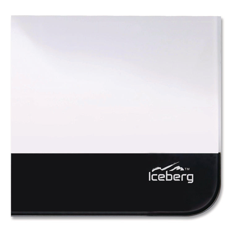 Clarity Personal Board, 9" x 12", White Surface, Satin Aluminum Frame