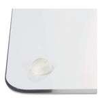 Clarity Personal Board, 9" x 12", White Surface, Satin Aluminum Frame