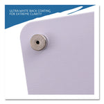 Clarity Personal Board, 9" x 12", White Surface, Satin Aluminum Frame
