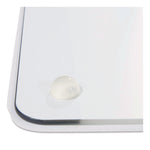 Clarity Personal Board, 12" x 16", White Surface, Satin Aluminum Frame