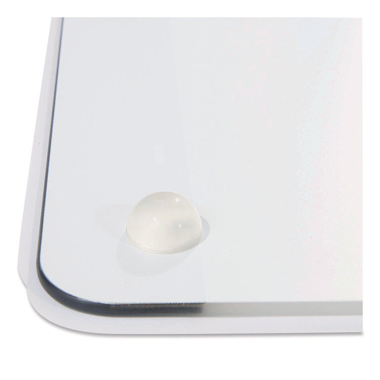 Clarity Personal Board, 12" x 16", White Surface, Satin Aluminum Frame