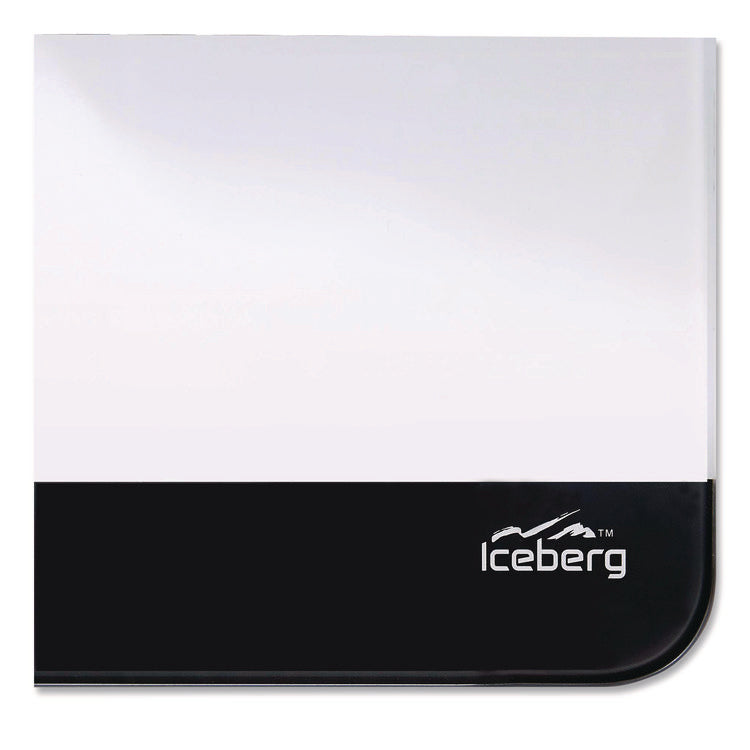 Clarity Personal Board, 12" x 16", White Surface, Satin Aluminum Frame