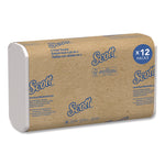 Essential C-Fold Towels for Business, Absorbency Pockets, 1-Ply, 10.13 x 13.15, White, 200/Pack, 12 Packs/Carton