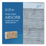 Essential C-Fold Towels for Business, Absorbency Pockets, 1-Ply, 10.13 x 13.15, White, 200/Pack, 12 Packs/Carton