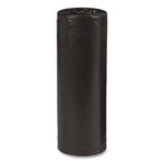 Linear Low Density Recycled Can Liners, 16 gal, 0.85 mil, 24" x 33", Black, 25 Bags/Roll, 20 Rolls/Carton