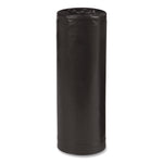Linear Low Density Recycled Can Liners, 33 gal, 1.25 mil, 33" x 39", Black, 10 Bags/Roll, 10 Rolls/Carton
