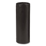 Linear Low Density Recycled Can Liners, 56 gal, 2 mil, 43" x 47", Black, 10 Bags/Roll, 10 Rolls/Carton