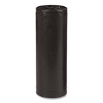 Linear Low Density Recycled Can Liners, 45 gal, 1.25 mil, 40" x 46", Black, 10 Bags/Roll, 10 Rolls/Carton