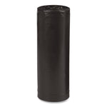 Linear Low Density Recycled Can Liners, 60 gal, 1.65 mil, 38" x 58", Black, 10 Bags/Roll, 10 Rolls/Carton