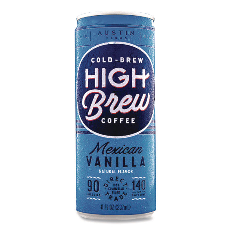 Cold Brew Coffee + Protein, Mexican Vanilla, 8 Oz Can, 12/pack