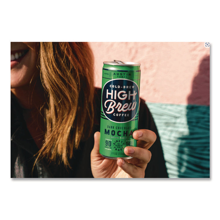 Cold Brew Coffee + Protein, Dark Chocolate Mocha, 8 Oz Can, 12/pack