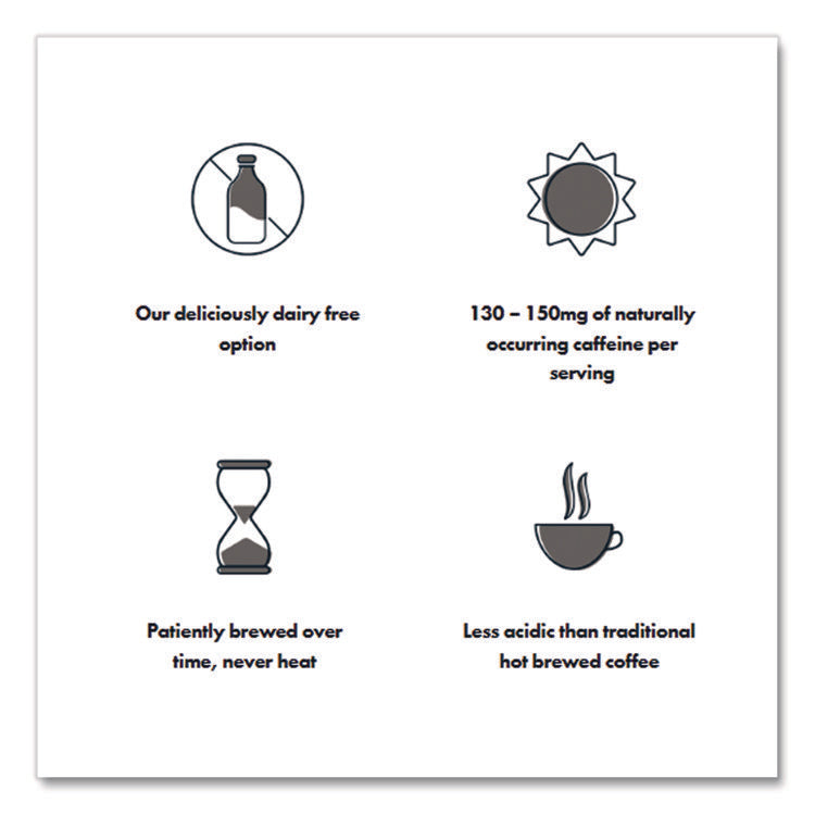 Cold Brew Coffee + Protein, Black And Bold, 8 Oz Can, 12/pack