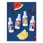 Flavored Water Variety Pack, 3 Blackberry, 3 Cherry, 3 Pineapple, 3 Watermelon, 16 Oz Bottle, 12 Bottles/carton