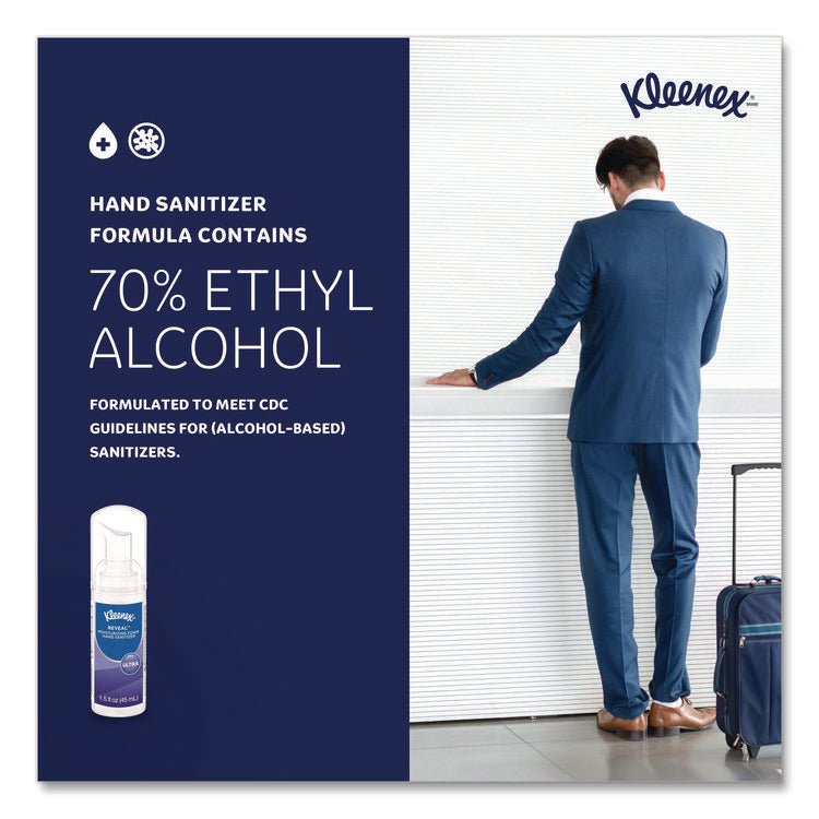 Ultra Moisturizing Foam Hand Sanitizer, 1.5 Oz Pump Bottle, Unscented