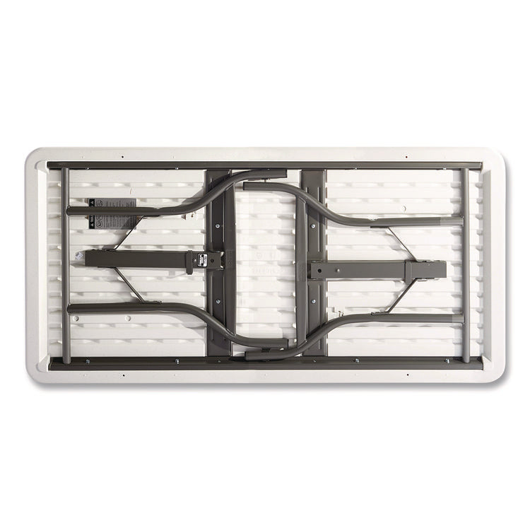 IndestrucTable Industrial Folding Table, Rectangular, 60" x 30" x 29", Platinum