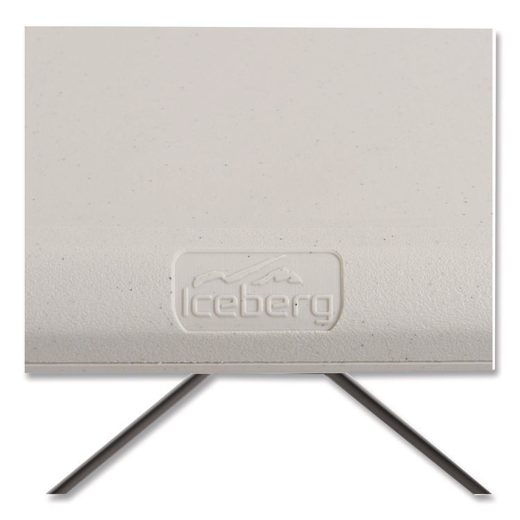 IndestrucTable Industrial Folding Table, Rectangular, 60" x 30" x 29", Platinum