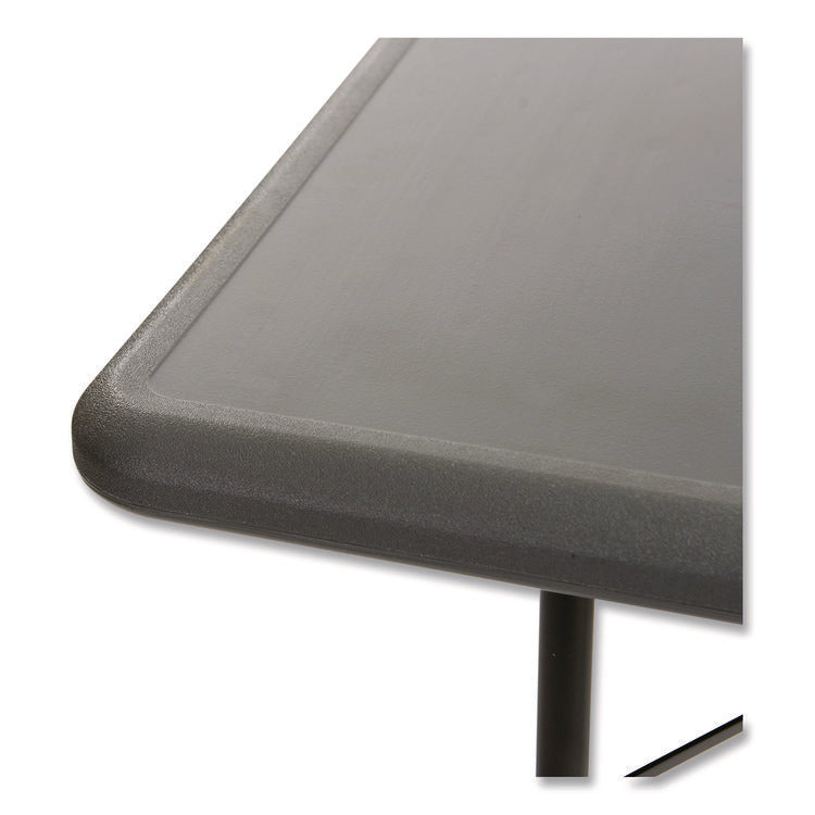 IndestrucTable Industrial Folding Table, Rectangular, 60" x 30" x 29", Charcoal