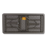 IndestrucTable Industrial Folding Table, Rectangular, 72" x 30" x 29", Charcoal
