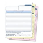 Multipart Contractors Invoice Pad, Three-Part Carbonless, 8.34 x 10.84, 50 Forms Total