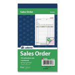 Multipart Sales Order Pad, Three-Part Carbonless, 4.19 x 6.69, 50 Forms/Pad, 10 Pads/Carton