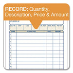 Multipart Sales Order Pad, Three-Part Carbonless, 4.19 x 6.69, 50 Forms/Pad, 10 Pads/Carton