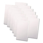 scratch pads, unruled, 3 x 5, white, 100 sheets, dozen