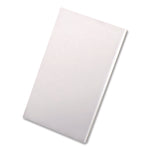 scratch pads, unruled, 3 x 5, white, 100 sheets, dozen