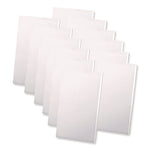 Scratch Pads, Unruled, 4 x 6, White, 100 Sheets, Dozen