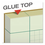 Evidence Engineer's Computation Pad, Cross-Section Quadrille Rule (5 Sq/in, 1 Sq/in), 100 Green-Tint 8.5 X 11 Sheets