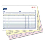 Multipart General-Purpose Invoice Pad, Three-Part Carbonless, 7.94 x 5.56, 50 Forms Total