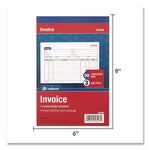 Multipart General-Purpose Invoice Pad, Three-Part Carbonless, 7.94 x 5.56, 50 Forms Total