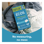 Laundry Detergent Packs, Free and Clear, 40/Pack