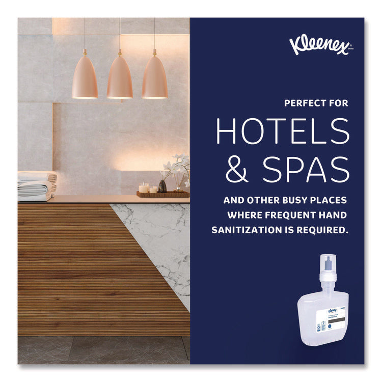 Super Moisturizing Foam Hand Sanitizer, 1,200 mL Cassette, Unscented, 2/Carton