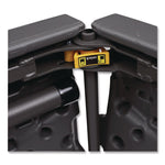 IndestrucTable Classic Bi-Folding Table, Rectangular, 60" x 30" x 29", Charcoal