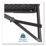 IndestrucTable Classic Bi-Folding Table, Rectangular, 60" x 30" x 29", Charcoal