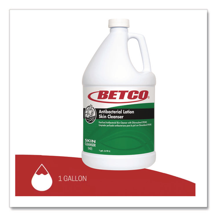 Antibacterial Lotion Skin Cleanser Refill, Tropical Hibiscus Scent, 1 gal, 4/Carton