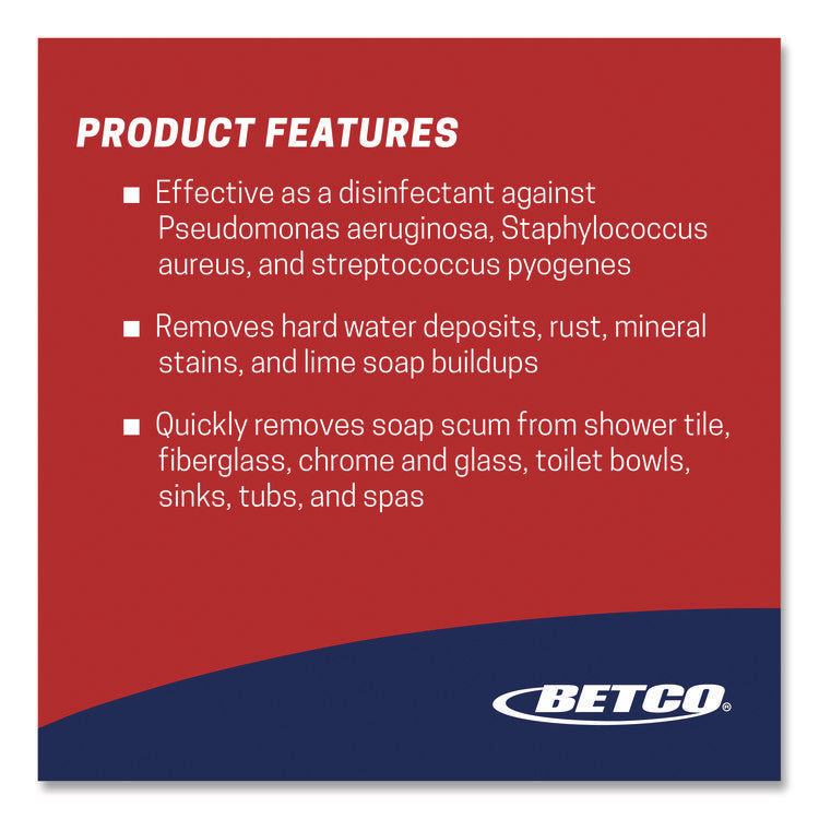 Sure Bet Ii Foaming Disinfectant, Citrus Scent, 67.6 Oz Bottle, 4/carton