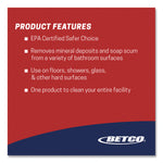 Green Earth Peroxide Cleaner, Fresh Mint Scent, 1 Gal Bottle, 4/carton