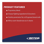 Speedex Fastdraw 25 Concentrate Heavy-Duty Degreaser, Lemon Scent, 67.6 Oz Bottle, 4/carton