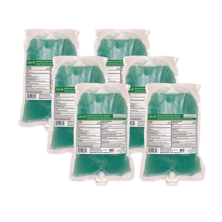 Antibacterial Lotion Cleanser, 1 L Dispenser Refills, 6/carton