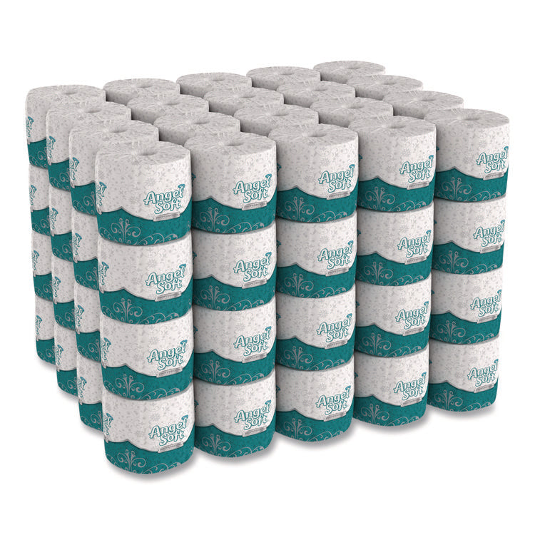 Angel Soft Ps Premium Bathroom Tissue, Septic Safe, 2-Ply, White, 450 Sheets/roll, 80 Rolls/carton