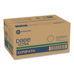 Pathways Soak Proof Shield Heavyweight Paper Plates, 8.5" Dia, Green/burgundy, 125/pack