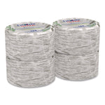 Pathways Soak Proof Shield Heavyweight Paper Plates, 8.5" Dia, Green/burgundy, 125/pack