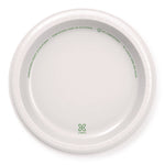 Paper Dinnerware, Plate, 8.5" dia, White, 125/Pack, 4/Carton