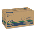 Pathways Soak-Proof Shield Mediumweight Paper Plates, Wisesize, 8.5" Dia, Green/burgundy, 125/pack, 4 Packs/carton