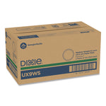 Pathways Soak-Proof Shield Mediumweight Paper Plates, Wisesize, 8.5" Dia, Green/burgundy, 125/pack