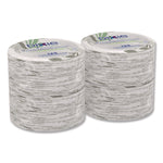 Pathways Soak-Proof Shield Mediumweight Paper Plates, Wisesize, 8.5" Dia, Green/burgundy, 125/pack