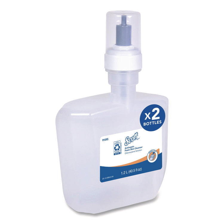 Antiseptic Foam Skin Cleanser Refill, Unscented, 1,200 mL